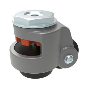 Feststellrolle mit Rückenlochgewinde